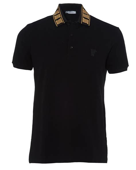 versace collection men's polo|versace look alike shirts.